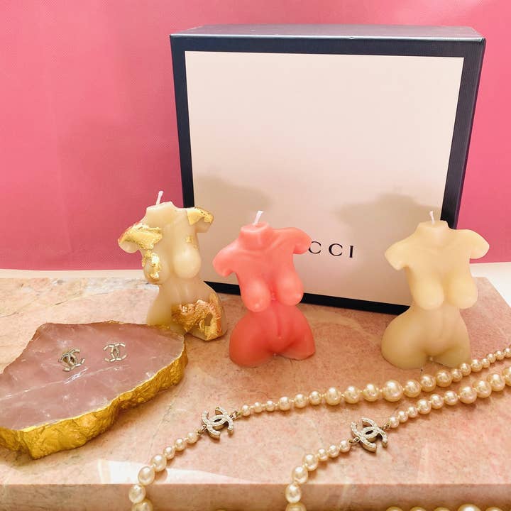 Maple + Love - Wholesale Novelty Candle - Body Form Beeswax Candles7