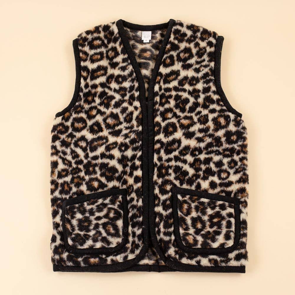 Moonrise - Wholesale Outerwear Vest - Women's - Panter women's wool vest