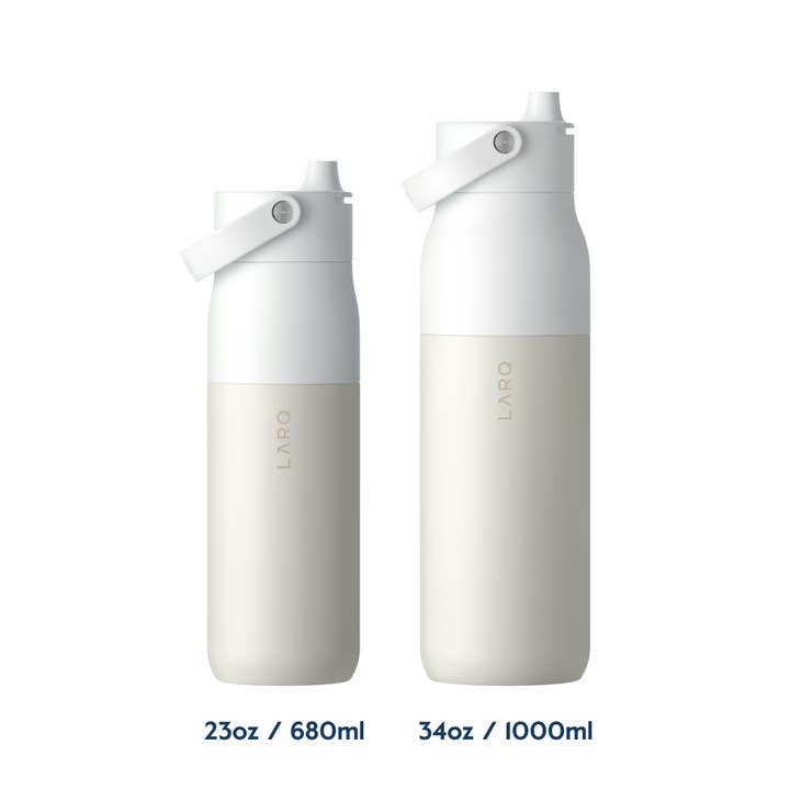 LARQ - Wholesale Water Bottle - LARQ Bottle Swig Top 34oz - Insulated Water Bottle - Granite White1