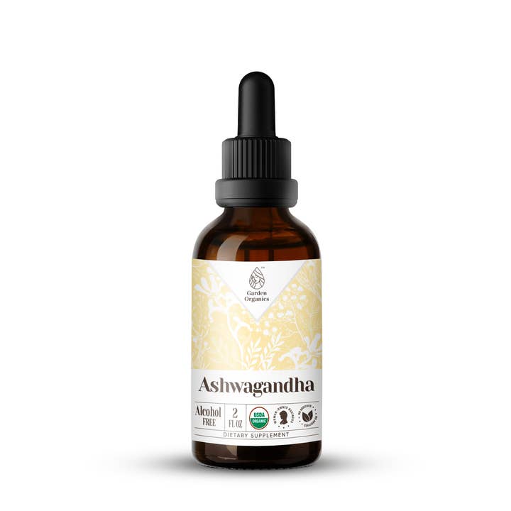Ashwagandha Tincture for wholesale by Garden Organics