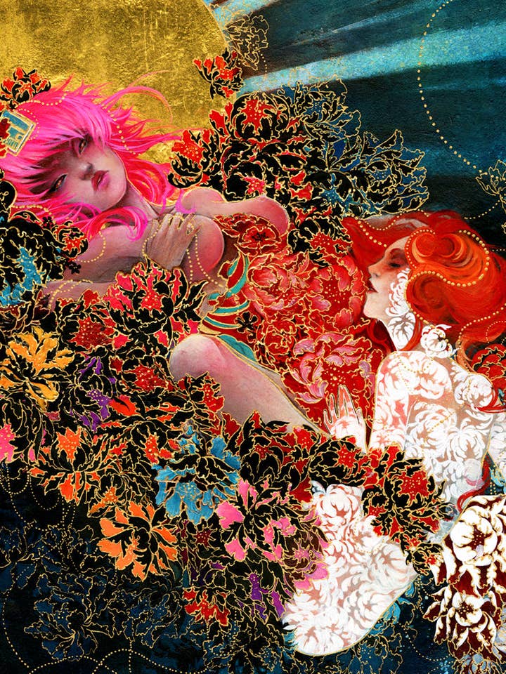 Blessures de chair || Édition ouverte Giclée pour la vente par Oscen || Nen Chang & Liz Tecca