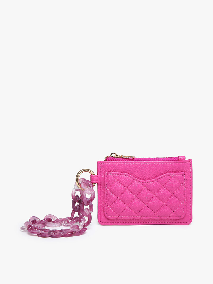 Jen & Co. - Wholesale Wallet - Women's - WL2368 Rhodes Quilted Wallet w/ Chain Bangle14
