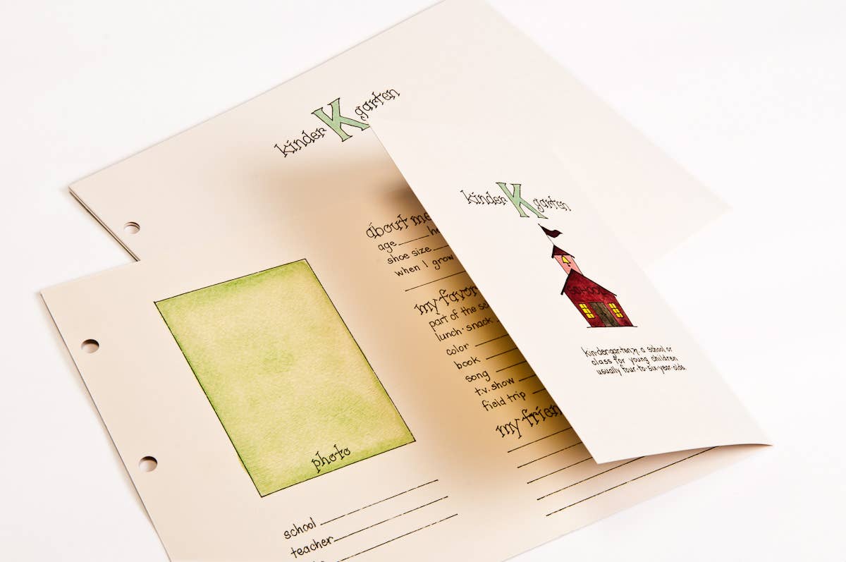 Hugs and Kisses XO – Engroshandel Mindebog - Børn og baby – Skoledage - Skole Memory Book2