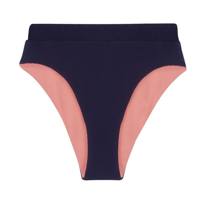 El calzoncillo de bikini «Oriane» en Azura Rose reversible para venta al por mayor de Revivre