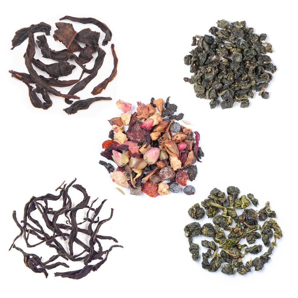 Octavia Tea - Wholesale Retailer Sample - Food & Drink - Intro to Oolong Tea - Sampler Set1