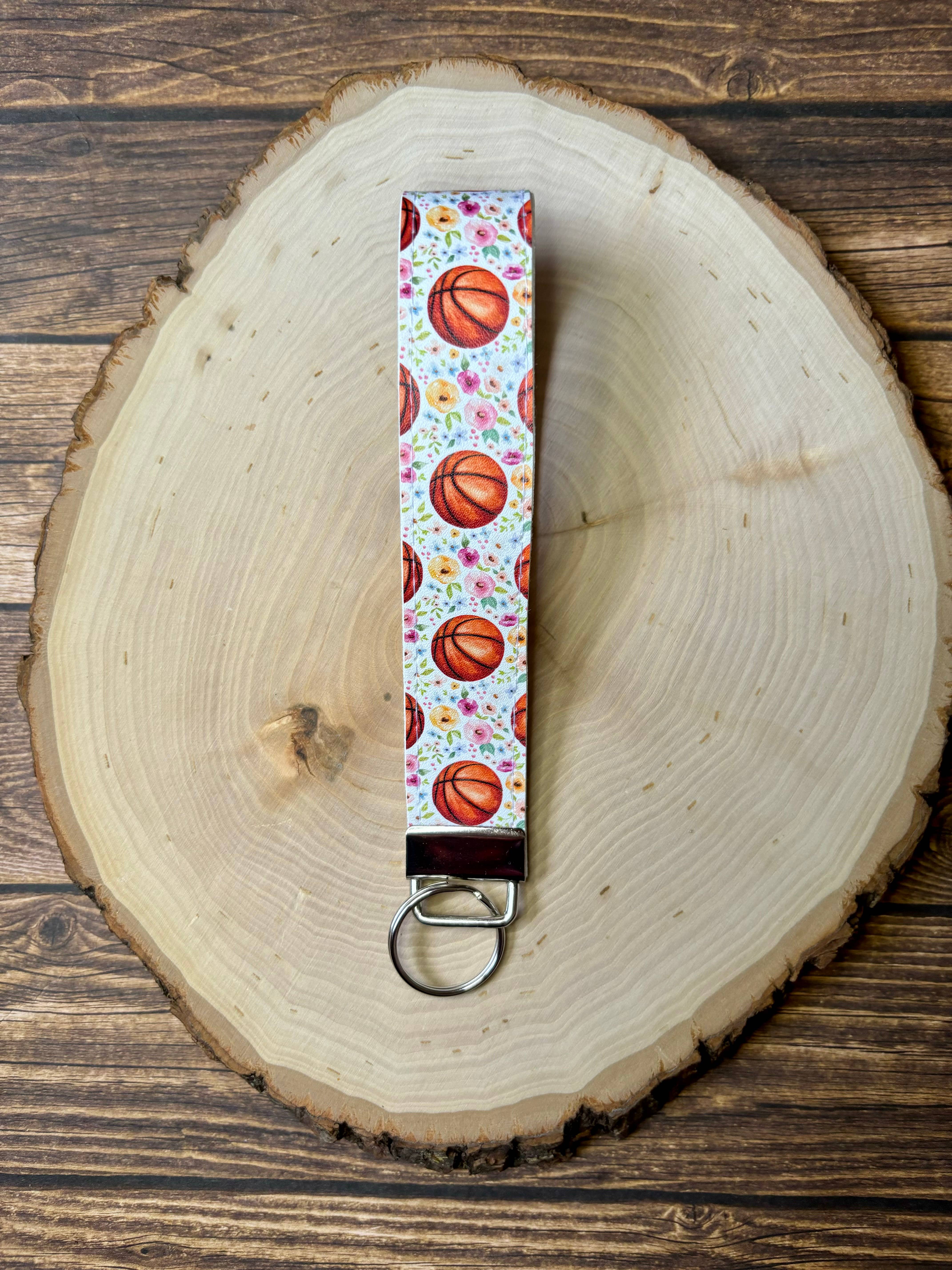 South Coast Sewn - Wholesale Keychain - Women's - Basketball Keychain Wristlet1
