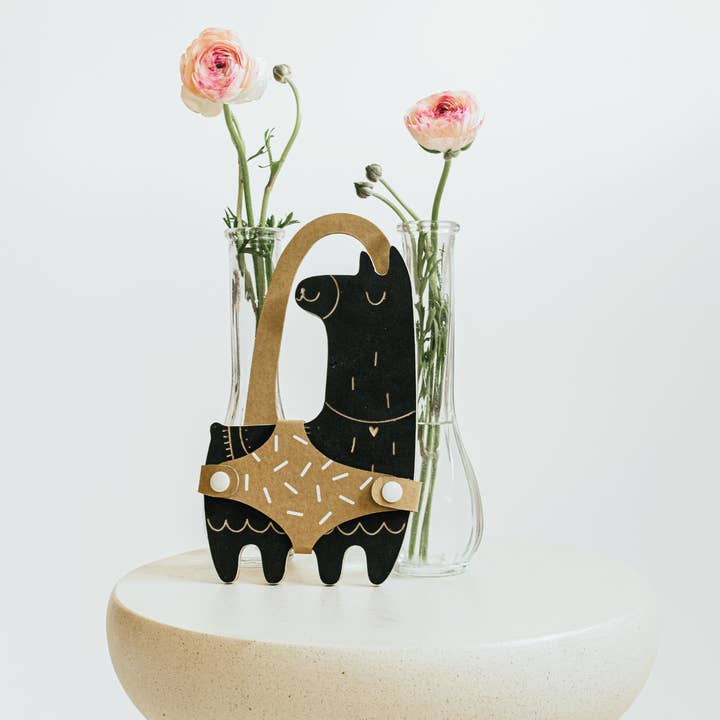 The Lama - Animal shaped chalk board / with chalk for wholesale by milin