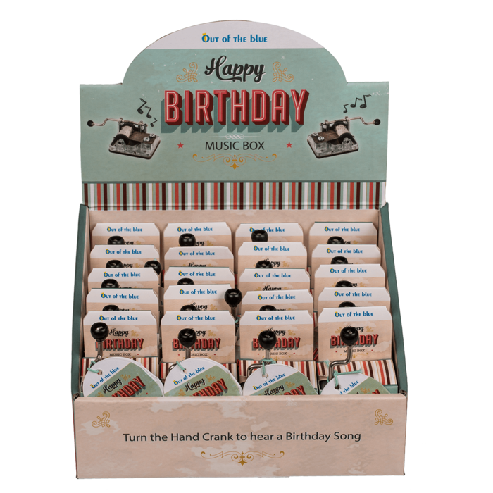 Out of the blue KG - Wholesale Music Box - Kids & Baby - Music box, Happy Birthday,2