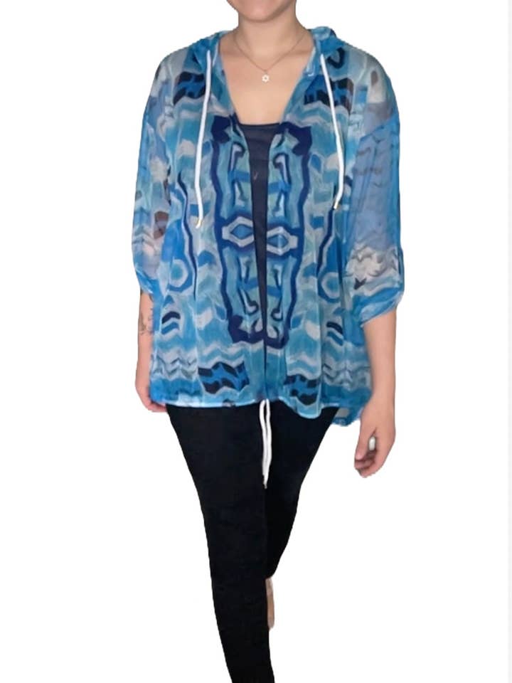 Mesh Anorak for wholesale by Atelier Anica