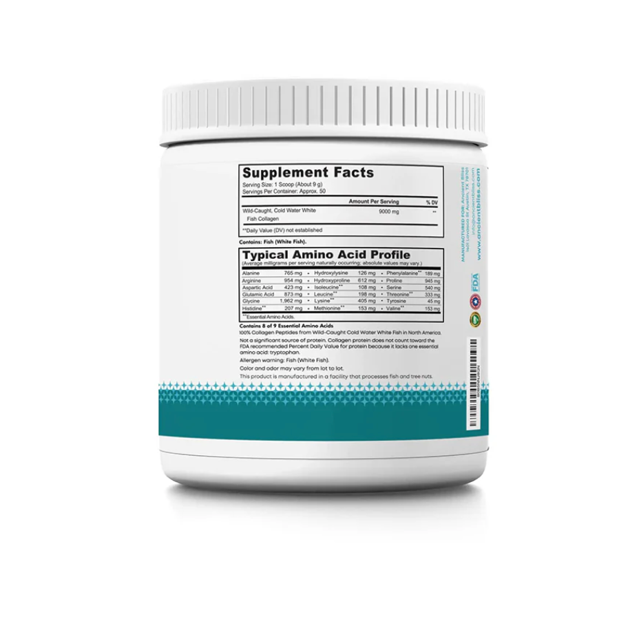 Ancient Bliss - Wholesale Oral Supplement/Vitamin - Wild Caught Marine Collagen1