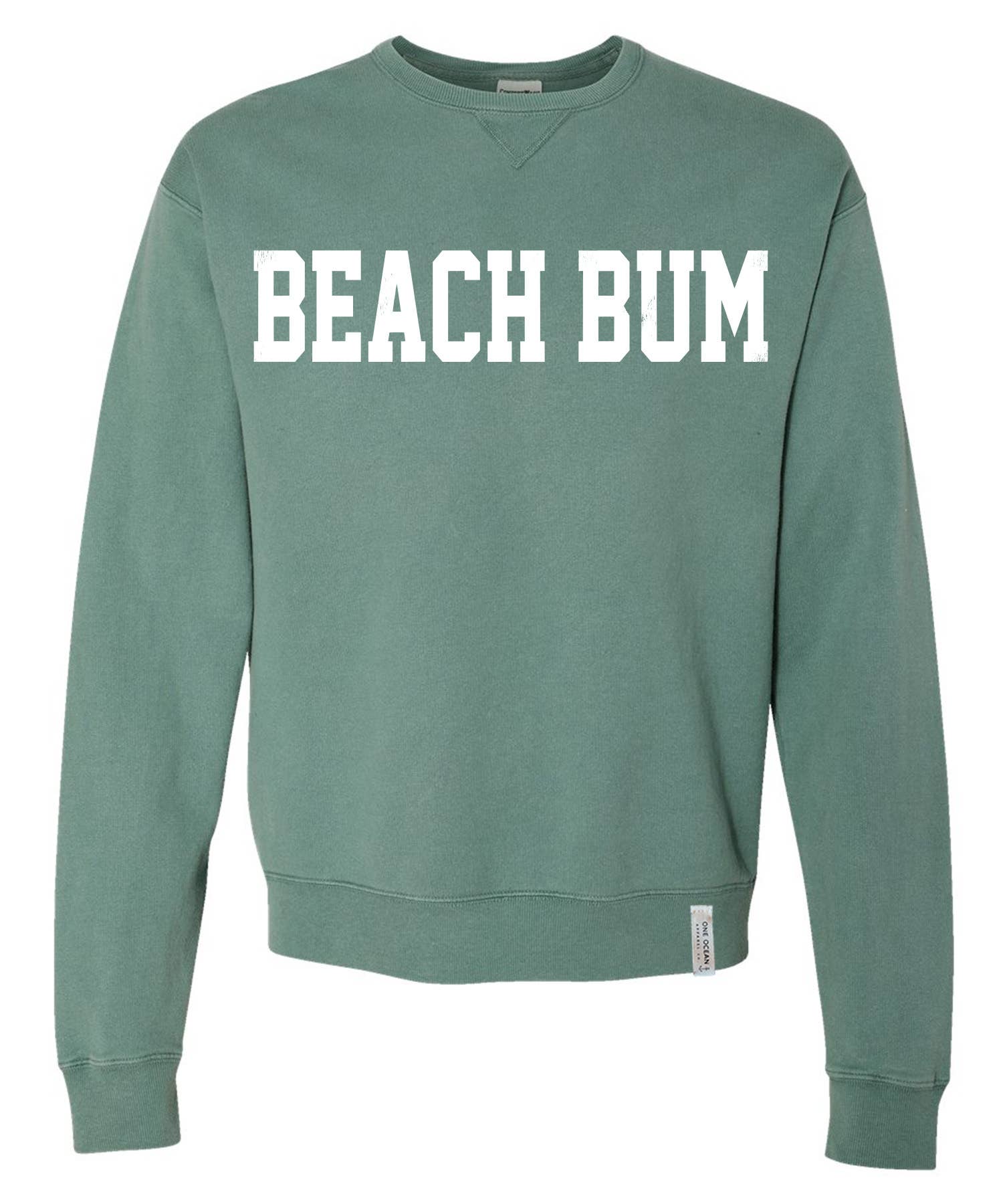 One Ocean Apparel Co.. - Wholesale Graphic Sweatshirt - Unisex - BEACH BUM Crewneck - CUSTOM COLORS9