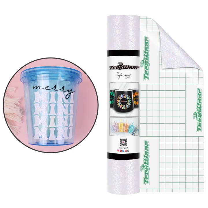 SKS Design Studio - Wholesale Knutselbenodigdheden - Teckwrap Colorful Pearl zelfklevend vinyl 12" x 5' rol