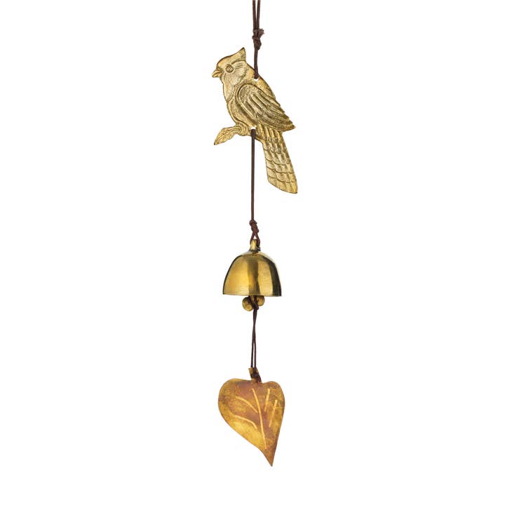 dZi Handmade - Wholesale Wind Chime - Blue Jay Door Chime