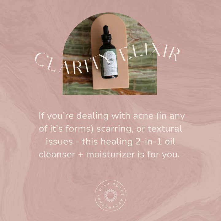 Wild Roses Apothecary - Wholesale Facial Serum/Concentrate - Clarity Facial Elixir