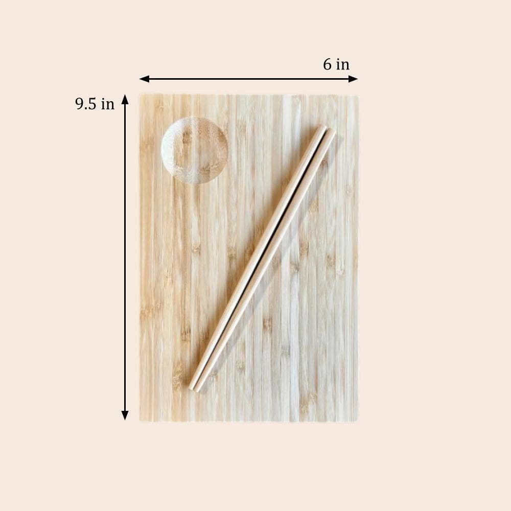Bamboo Switch - Wholesale Serving Tray - Bamboo Sushi Plate and Chopsticks | Gift Bestseller1