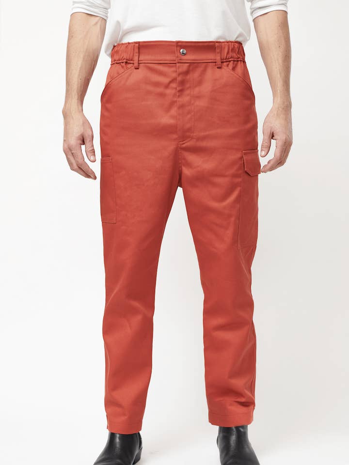 Calça Casual de Carga Moderna - Ferrugem por atacado de Ocean Rebel