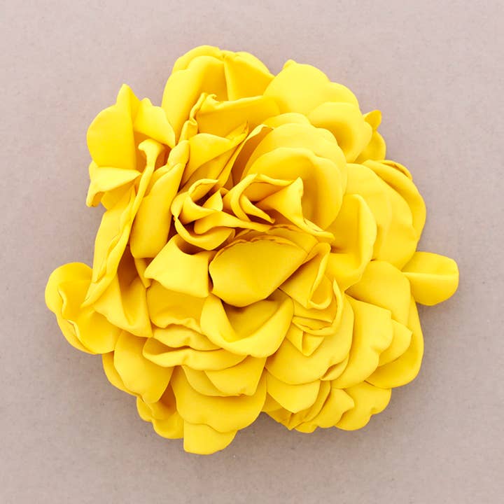 Blumenbrosche aus Stoff, 15 cm für den Großhandel von Sonata