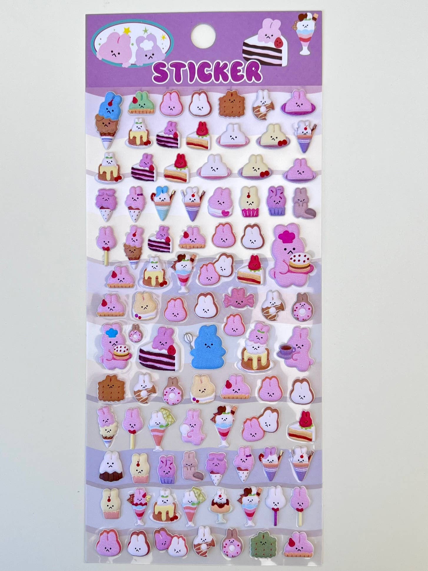 BCmini - Wholesale Sticker - 11024 Tiny Animal Puffy Assorted Stickers-1211