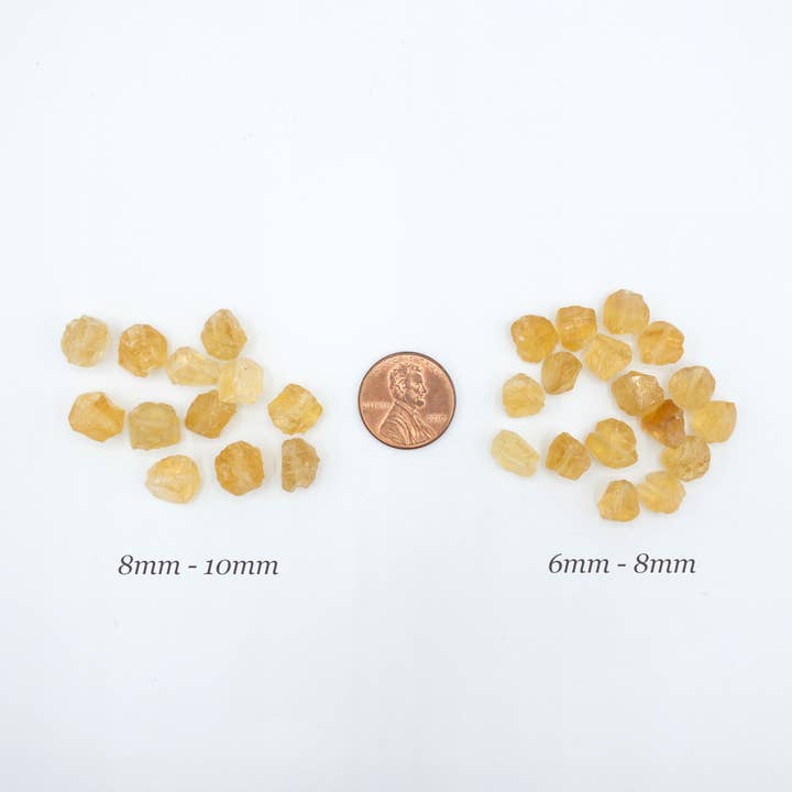 UBNY Collection - Wholesale Individual charm/pendant - Natural Citrine Gemstone Beads • Birthstone Jewelry Making1