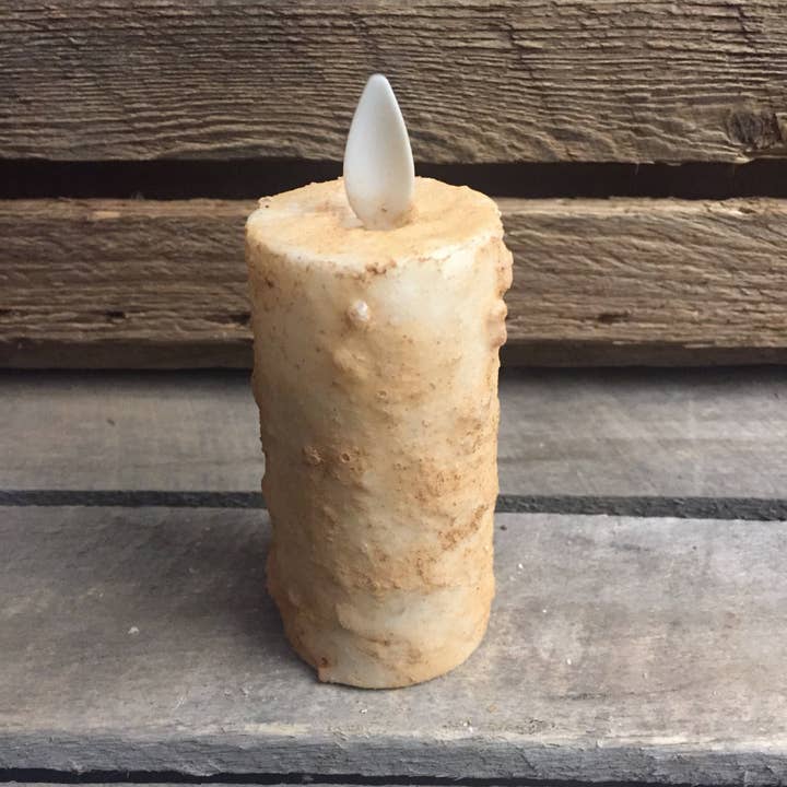 Raggedy Junction - Wholesale Flameless Candle - 1.5x4" Primitive Moving Flame Votive Candle With Timer3