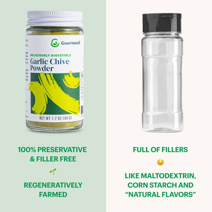 Gourmend Foods - Wholesale Dried Spice Mix - Low FODMAP Garlic Chive Powder