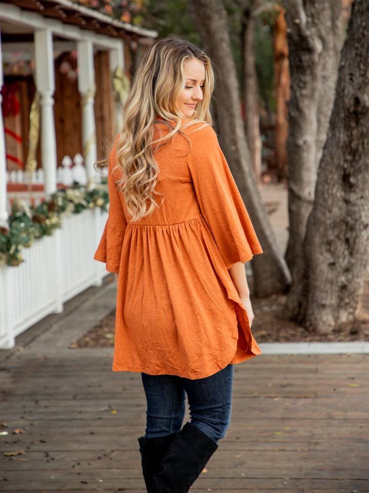 Tickled Teal - Wholesale Cardigan - Women's - Maren Button Cardigan1