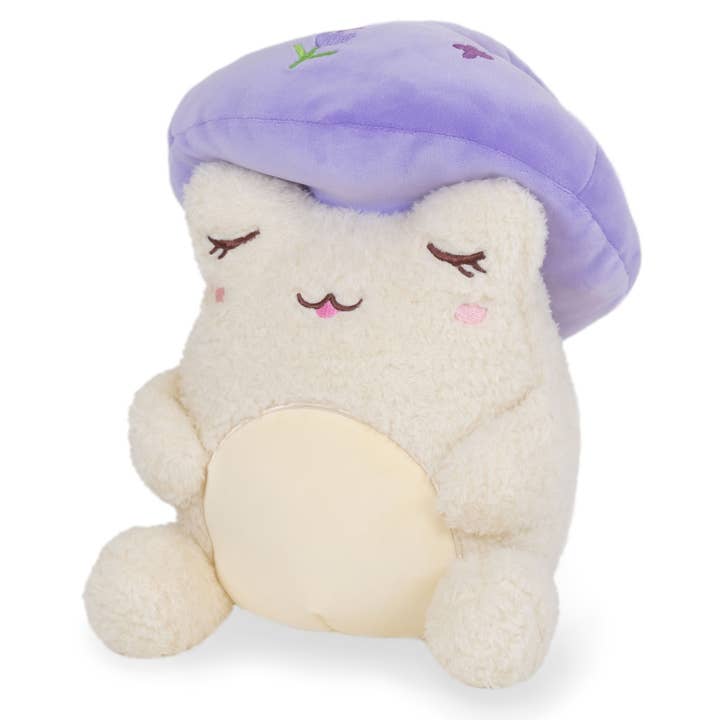 Cuddle Barn, Inc. - Wholesale Stuffed/Plush Toy - Kids & Baby - Lavender Fields Toadstool Wawa (Cute Kawaii Soft Frog Plush)