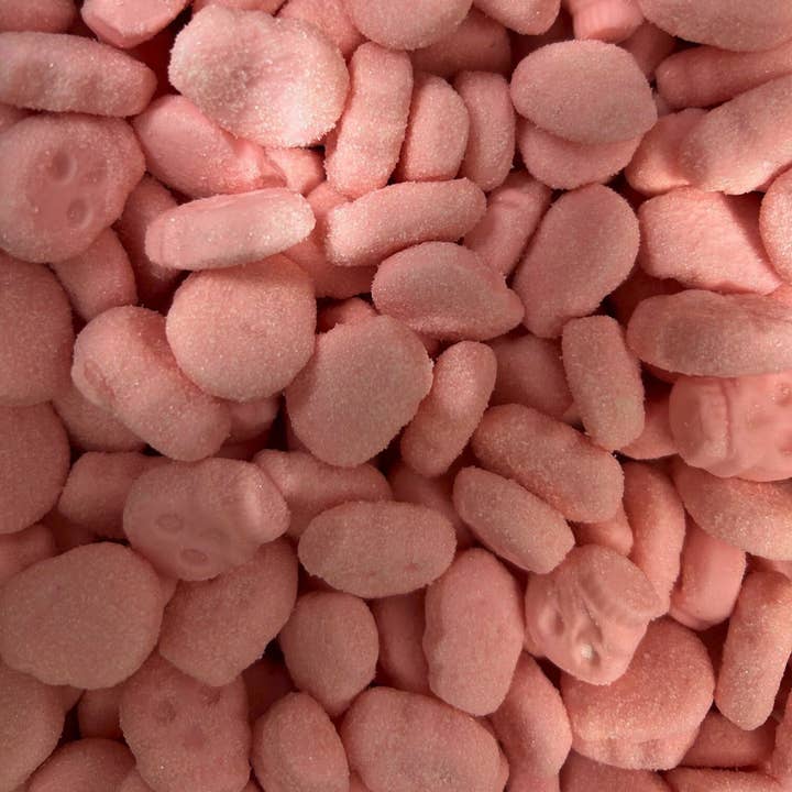 Stock Boy Candy Co. - Wholesale Gummy - Strawberry Mini Sour Foam Skulls 2KG (Sweden)