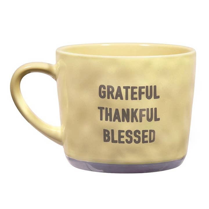 Faithworks by Creative Brands - Wholesale Coffee Mug - Grateful Thankful Mug
