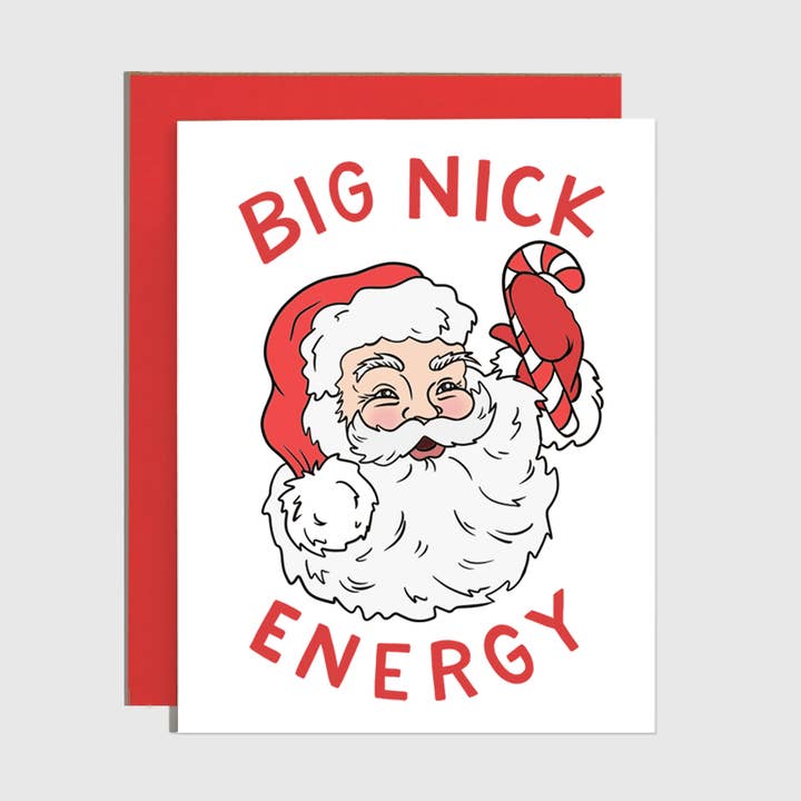 Brittany Paige - Wholesale Christmas Card - Big Nick Energy Holiday Card0