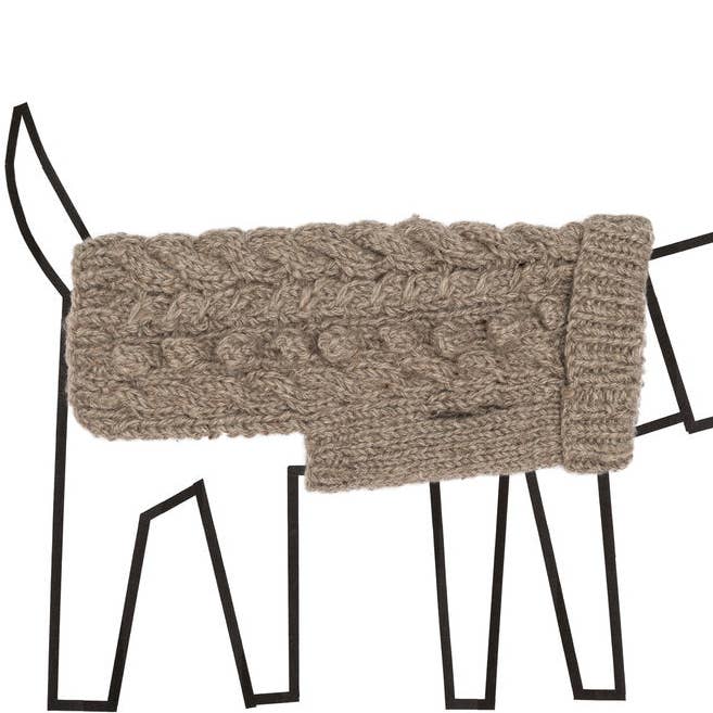 Cable Bobble Dolcevita Natural per la vendita all'ingrosso da parte di Ware of the Dog