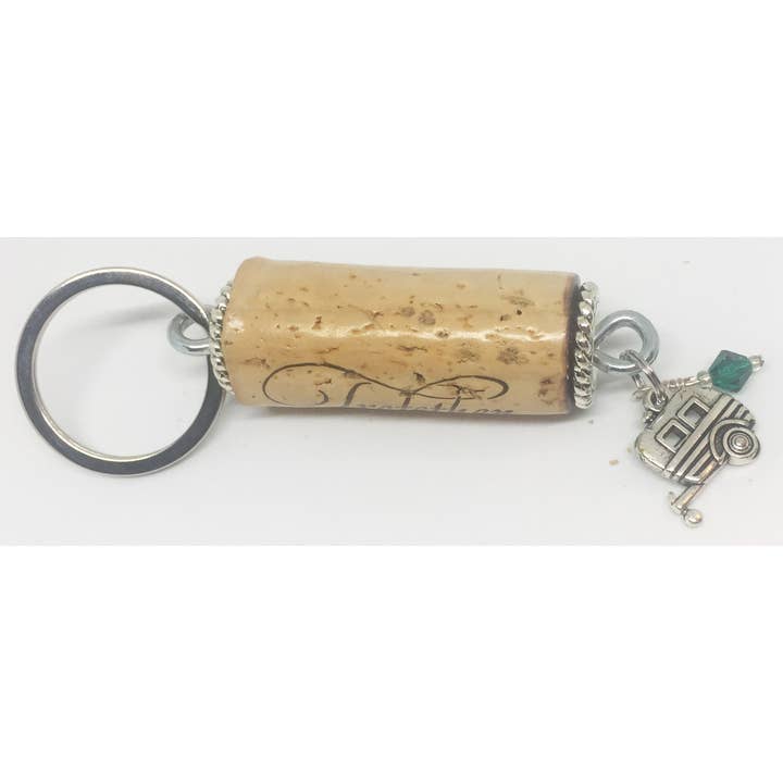 Portachiavi design a treccia Camper per la vendita all'ingrosso da parte di The Wine Steward LLC