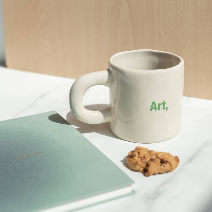 GREEN BOOKS&COFFEE MUG HF for wholesale by Helio Ferretti Co