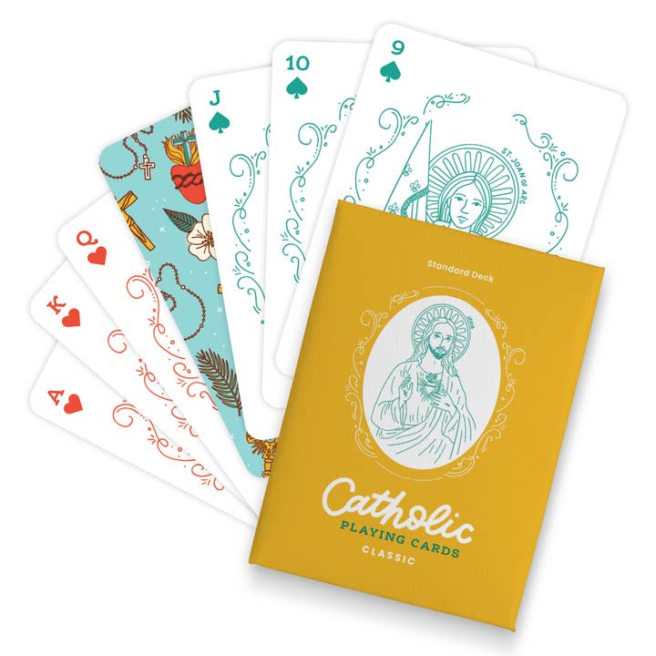 Catholic Playing Cards for wholesale by Catholic Family Crate®
