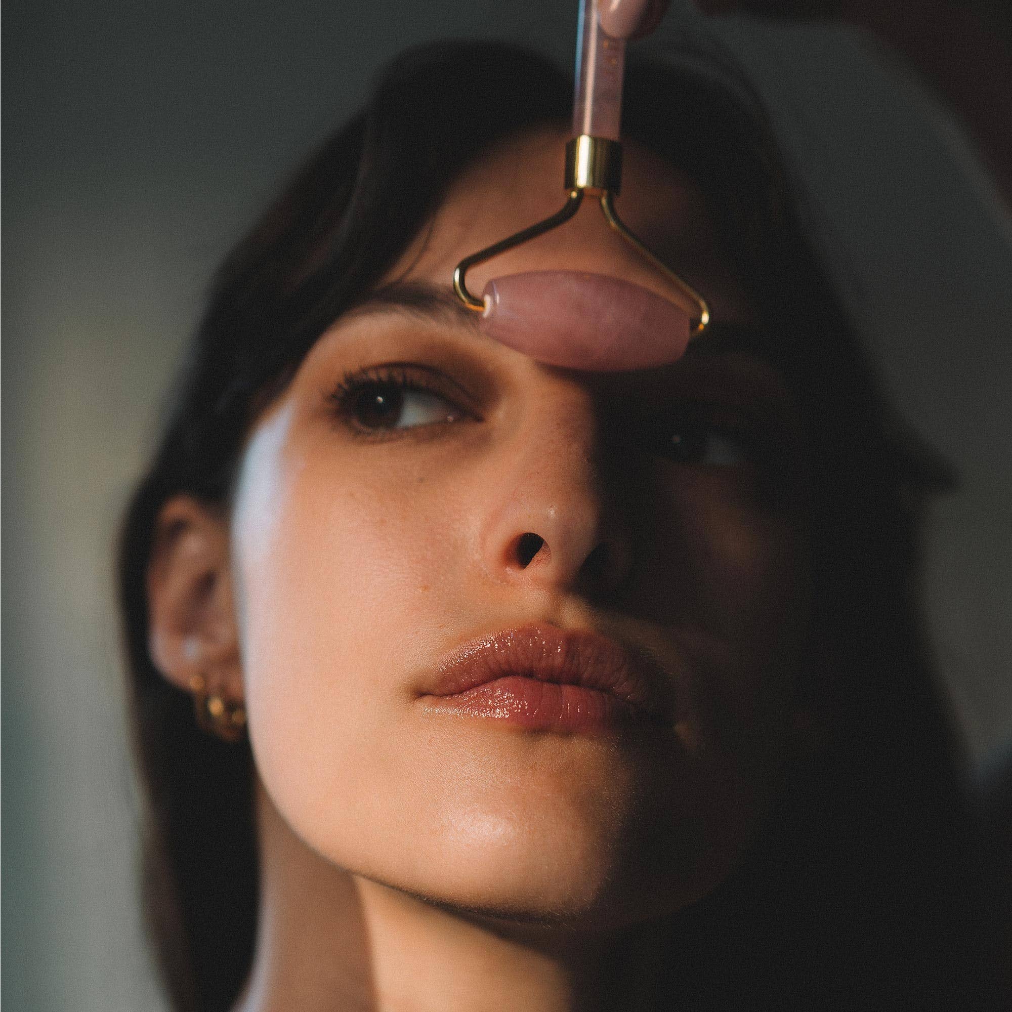 Jade Roller - Wholesale Face/Beauty Roller - Rose Quartz Roller - Facial Massage Roll-on3