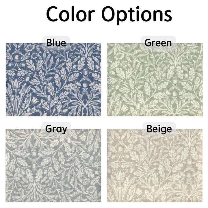 Lanting Home Decor Inc. - Wholesale Curtain - Custom Faux Roman Shades Botanical Bohemian Style4