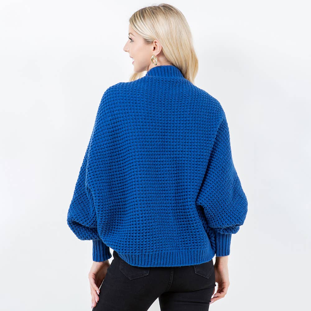 Sensibling Corp. – Engroshandel Cardigan - Dame – Hyggelig åben front strik sjal10