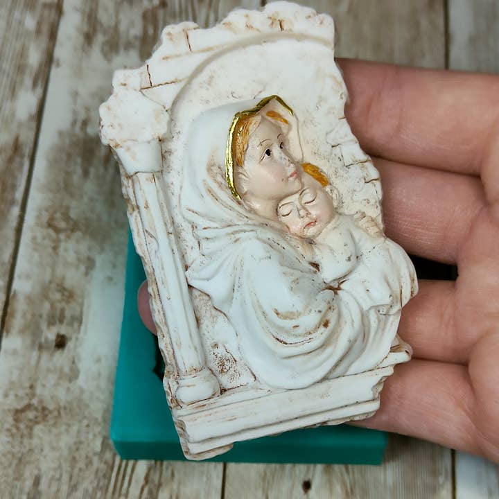 Serena Creazione di Serena Stampone - Wholesale DIY Craft Kit - Nativity Arch Mold 5x8cm in silicone for resin and plaster5