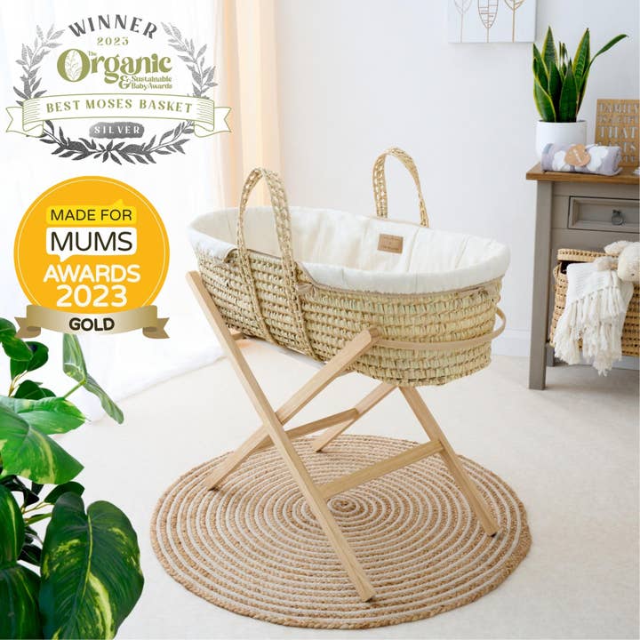 Clair De Lune - Venta al por mayor Moisés - Bebés - Cesta ecológica Palm Moses