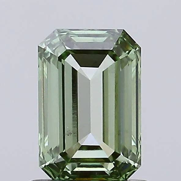 Diamante de Laboratório Crescido de 1,06ct Esmeralda (Cor Verde Fantasia Vívida, Pureza VS2, Certificado IGI) por atacado de LooseDiamondNet