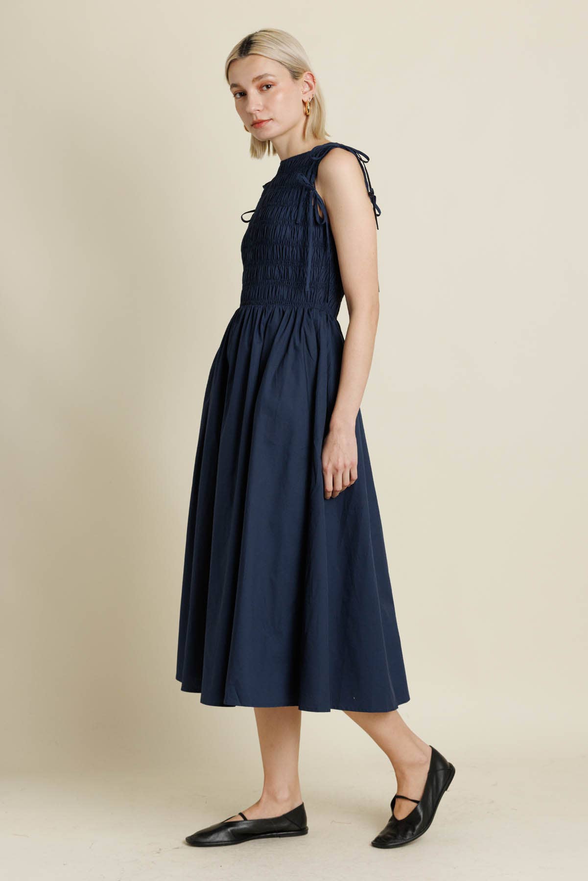 Aureum - Wholesale Dress - Women's - AD2157 - DETACHABLE SLV MIDI DRESS10