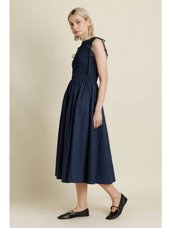 Aureum - Wholesale Dress - Women's - AD2157 - DETACHABLE SLV MIDI DRESS10