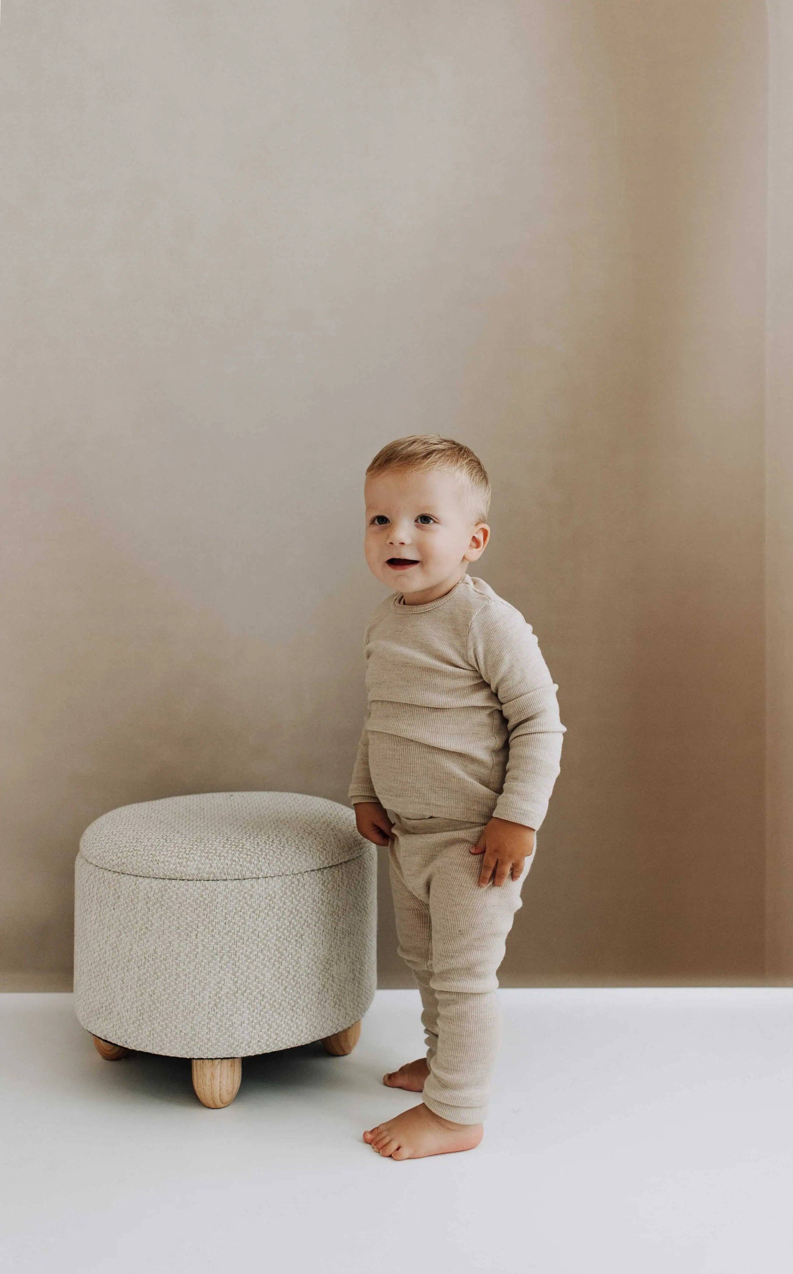 Kico Label - Vente Grenouillère – bébé - Pantalon de pyjama pour bébé - Laine mérinos6