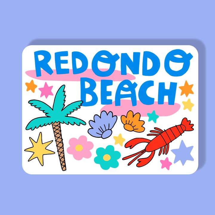LOLALA - Wholesale Magnet - Redondo Beach Magnet (Palm Tree)2