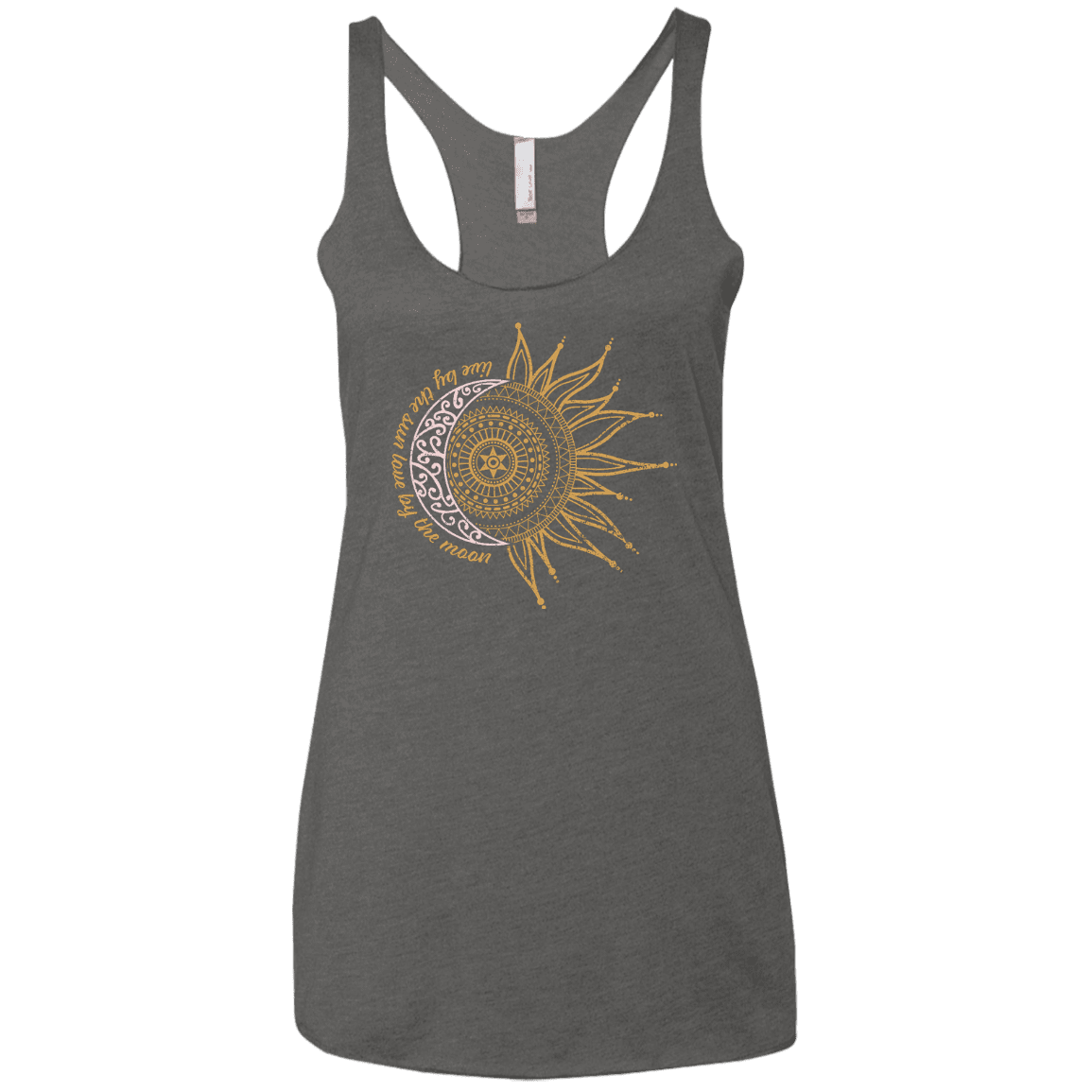 Soulful Wear – wholesale Tank top – Women′s – Live By The Sun Love By The Moon Text Version6