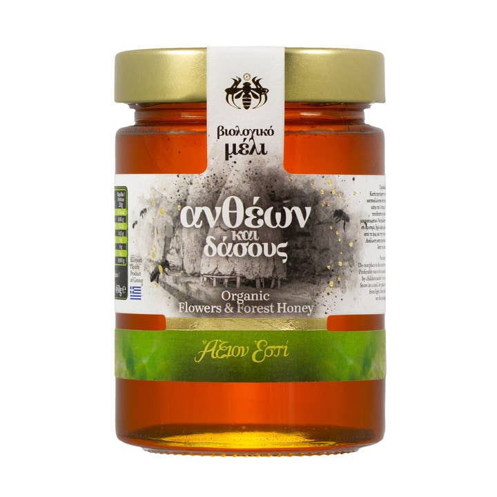 Axion Esti Organic Flowers & Forest Honey, 450 g for wholesale by Oilladi
