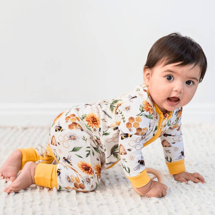 Honey Bees Sleepsuit for wholesale by GrowGrows