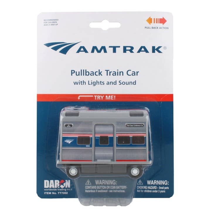 Daron Worldwide Trading – Großhandel Spielzeugauto – Kinder – AMTRAK RÜCKZUGSWAGEN7