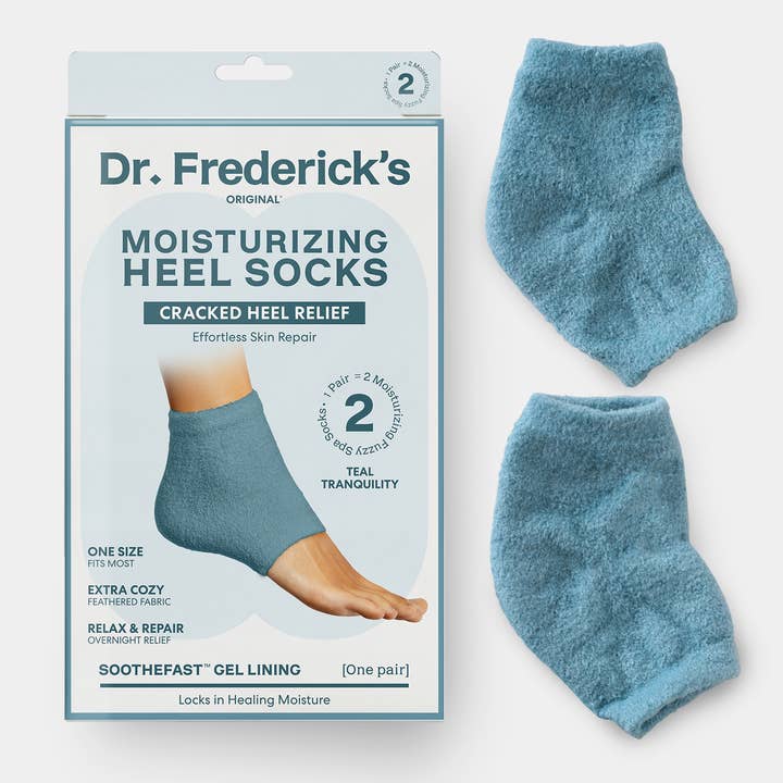 Moisturizing Heel Socks - Fuzzy - 1 Pair - Teal Tranquility and other Purchase Wholesale dr teal. Free Returns & Net 60 Terms on Faire trending on Faire.