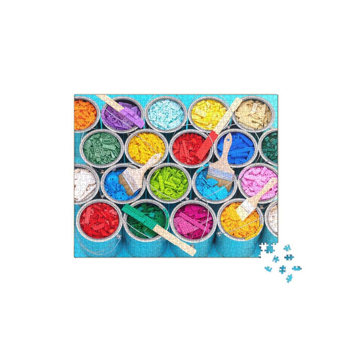 Chronicle Books - Wholesale Puzzle - Adult - Lego Paint Party Puzzle12
